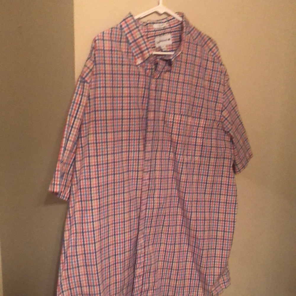 3XL Saddlebred Short Sleeve button down